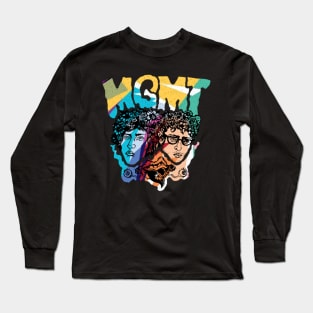 Mgmt - Wpap vintage Long Sleeve T-Shirt